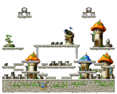 Mushroom Castle Wall