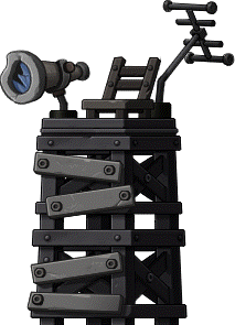 Busted Surveillance Tower